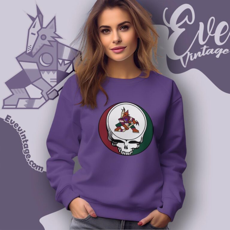 Arizona Coyotes Steal Your Face Grateful Dead Shirt Sweatshirt Arizona Coyotes Steal Your Face Grateful Dead Shirt Sweatshirt