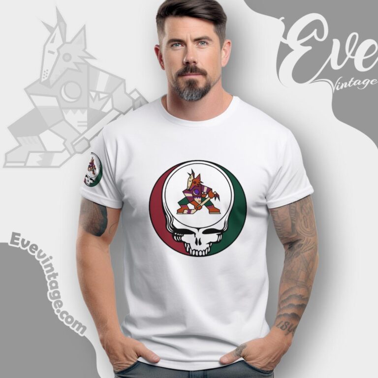 Arizona Coyotes Steal Your Face Grateful Dead Shirt T Shirt Arizona Coyotes Steal Your Face Grateful Dead Shirt T Shirt