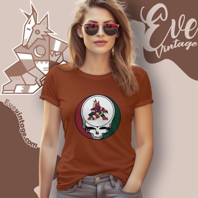 Arizona Coyotes Steal Your Face Grateful Dead Shirt Women T Shirt Arizona Coyotes Steal Your Face Grateful Dead Shirt Women T Shirt