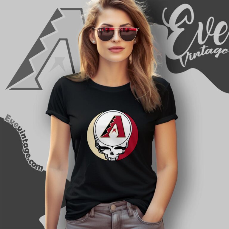 Arizona Diamondbacks Grateful Dead Steal Your Face Shirt Women T Shirt Arizona Diamondbacks Grateful Dead Steal Your Face Shirt Women T Shirt