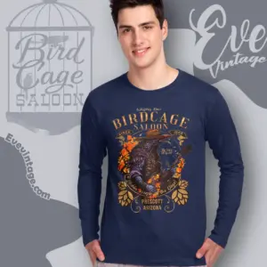 Arizona Dive Bar Bird Cage Saloon Long Sleeve Tee