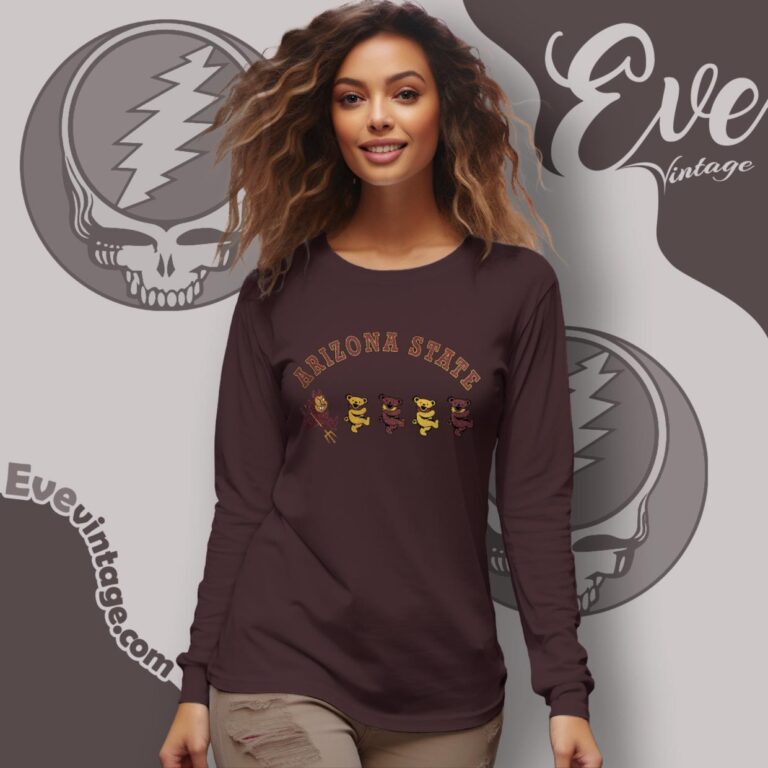 Arizona State Dancing Bears Shirt Long Sleeve Tee Arizona State Dancing Bears Shirt Long Sleeve Tee