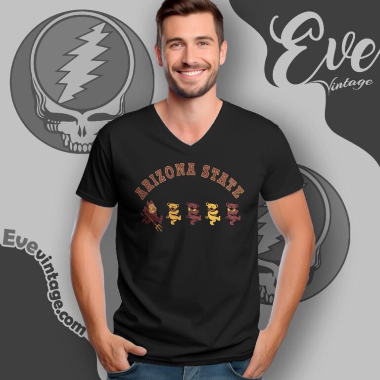 Arizona State Dancing Bears Shirt V Neck TShirt Arizona State Dancing Bears Shirt V Neck TShirt
