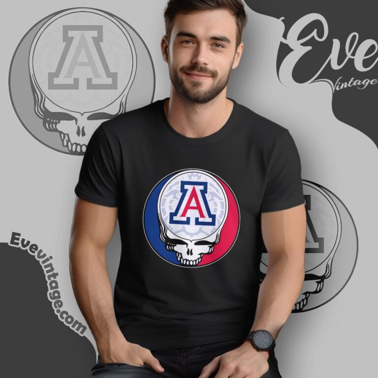 Arizona Wildcats Steal Your Face Stealie Shirt T shirt Arizona Wildcats Steal Your Face Stealie Shirt T shirt
