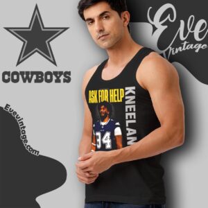 Ask For Help Marshawn Kneeland Dallas Cowboys Shirt Tank Top Racerback