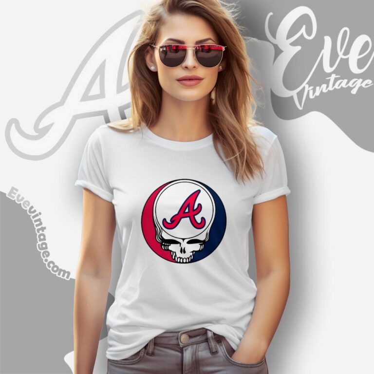 Atlanta Braves Steal Your Face Grateful Dead Shirt Women T Shirt Atlanta Braves Steal Your Face Grateful Dead Shirt Women T Shirt