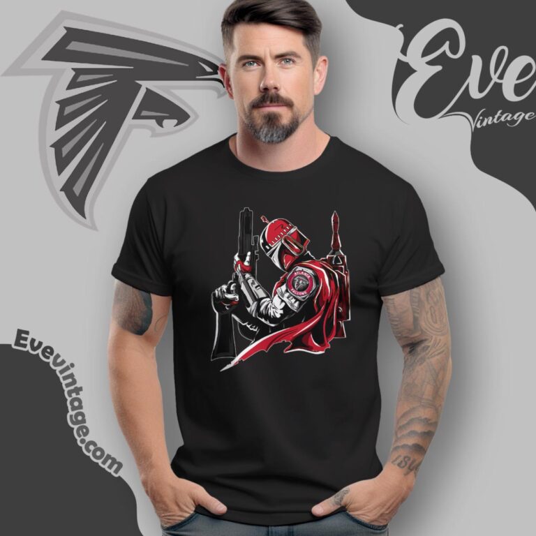Atlanta Falcons Mandalorian Star Wars Shirt T Shirt Atlanta Falcons Mandalorian Star Wars Shirt T Shirt