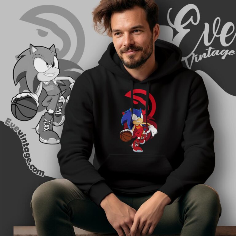 Atlanta Hawks Sonic The Hedgehog Shirt Hoodie Atlanta Hawks Sonic The Hedgehog Shirt Hoodie