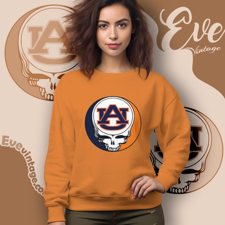 Auburn University Steal Your Face Grateful Dead Shirt Sweatshirt Auburn University Steal Your Face Grateful Dead Shirt Sweatshirt