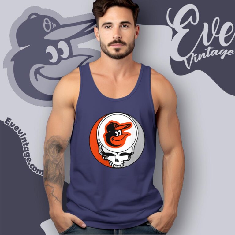 Baltimore Orioles Steal Your Face Grateful Dead Shirt Tank Top Racerback Baltimore Orioles Steal Your Face Grateful Dead Shirt Tank Top Racerback
