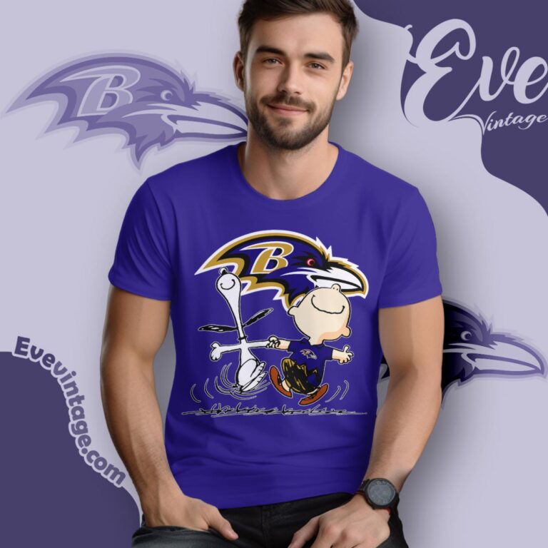 Baltimore Ravens Charlie Brown Snoopy Happy Dancing Shirt T Shirt Baltimore Ravens Charlie Brown Snoopy Happy Dancing Shirt T Shirt