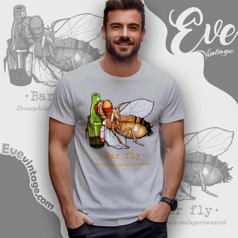 Bar Fly Shirt Drosophila Melagerswasted T shirt Bar Fly Shirt Drosophila Melagerswasted T shirt