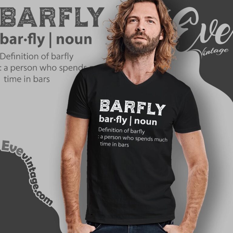 Barfly Definition Shirt Front Man V neck Barfly Definition Shirt Front Man V neck