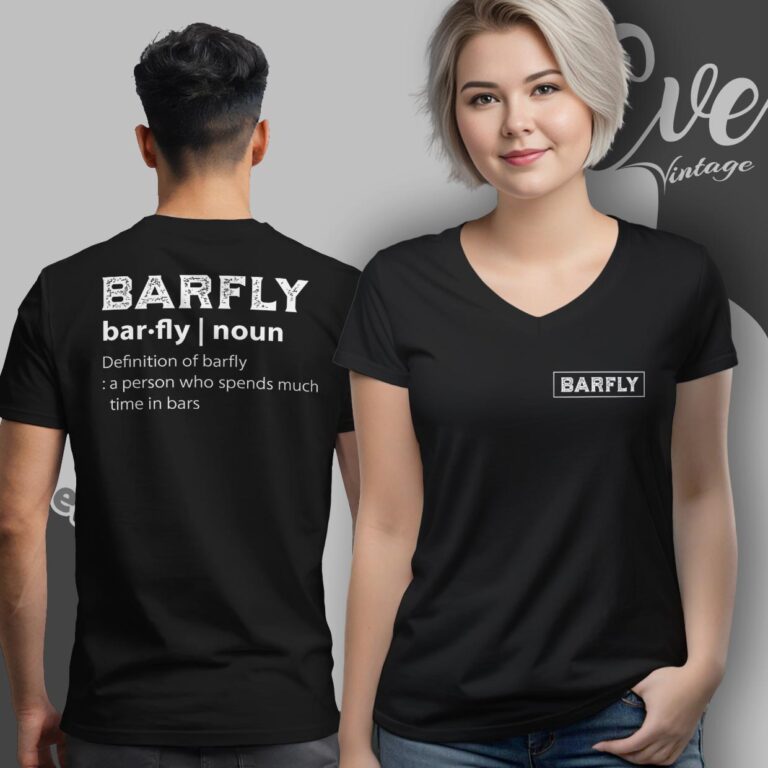 Barfly Definition Shirt Front V neck Barfly Definition Shirt Front V neck