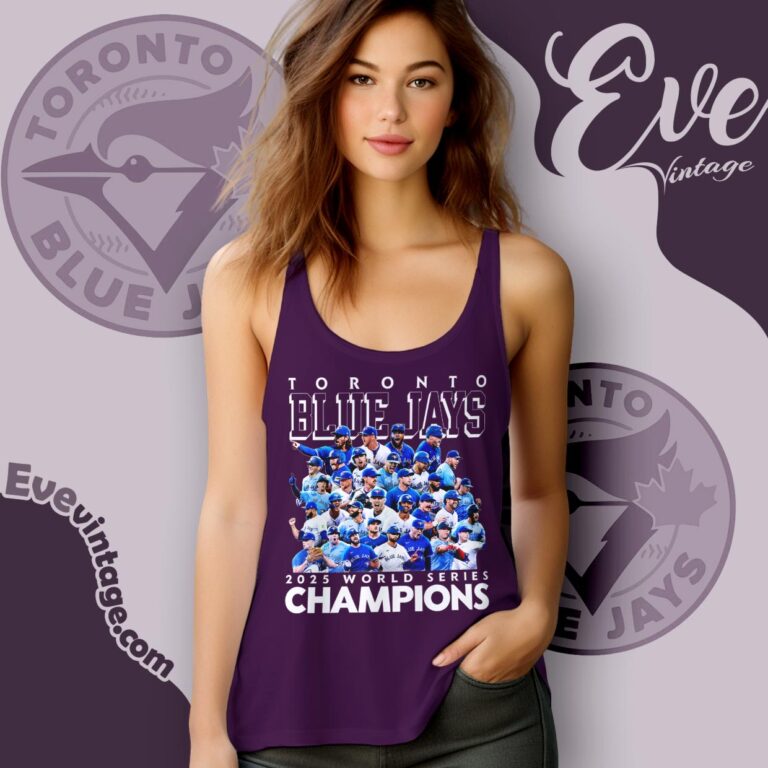 Baseball Blue Jays Champions 2025 All Team Shirt Tank Top Racerback Baseball Blue Jays Champions 2025 All Team Shirt Tank Top Racerback