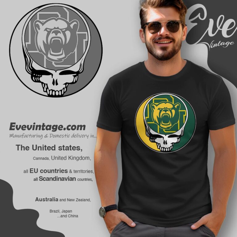 Baylor Bears Steal Your Face Stealie Shirt T shirt Baylor Bears Steal Your Face Stealie Shirt T shirt