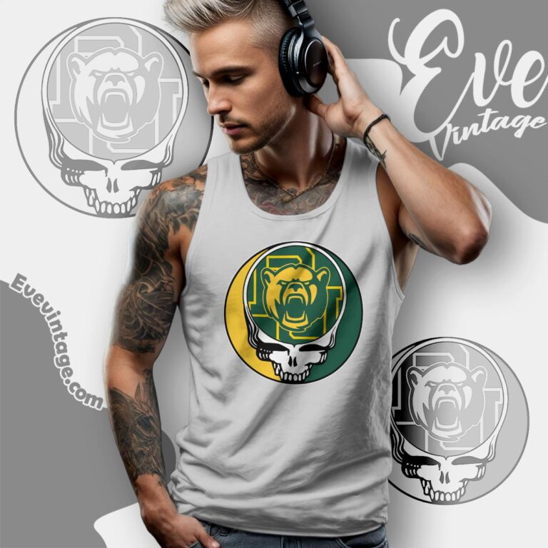 Baylor Bears Steal Your Face Stealie Shirt Tank Top Racerback Baylor Bears Steal Your Face Stealie Shirt Tank Top Racerback
