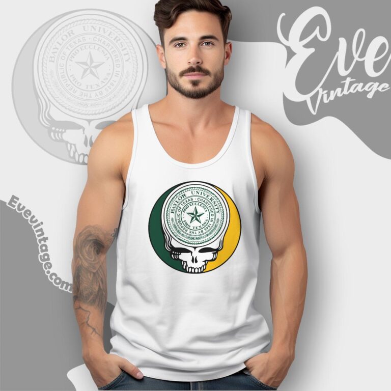 Baylor University Steal Your Face Grateful Dead Shirt Tank Top Racerback Baylor University Steal Your Face Grateful Dead Shirt Tank Top Racerback