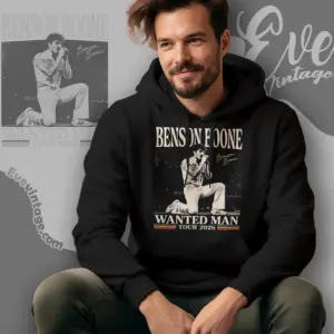 Benson Boone Tour 2026 Shirt Wanted Man Concert Hoodie