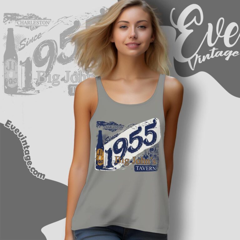 Big John's Tavern Shirt South Carolina Dive Bar Tank Top Racerback Big John's Tavern Shirt South Carolina Dive Bar Tank Top Racerback