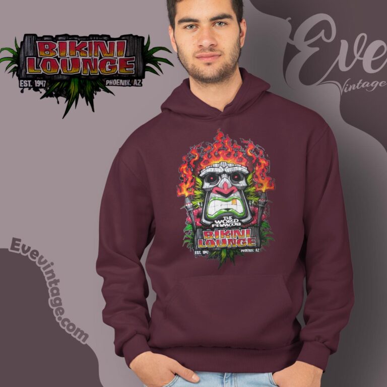 Bikini Lounge Shirt Phoenix Dive Bar Arizona Hoodie Bikini Lounge Shirt Phoenix Dive Bar Arizona Hoodie