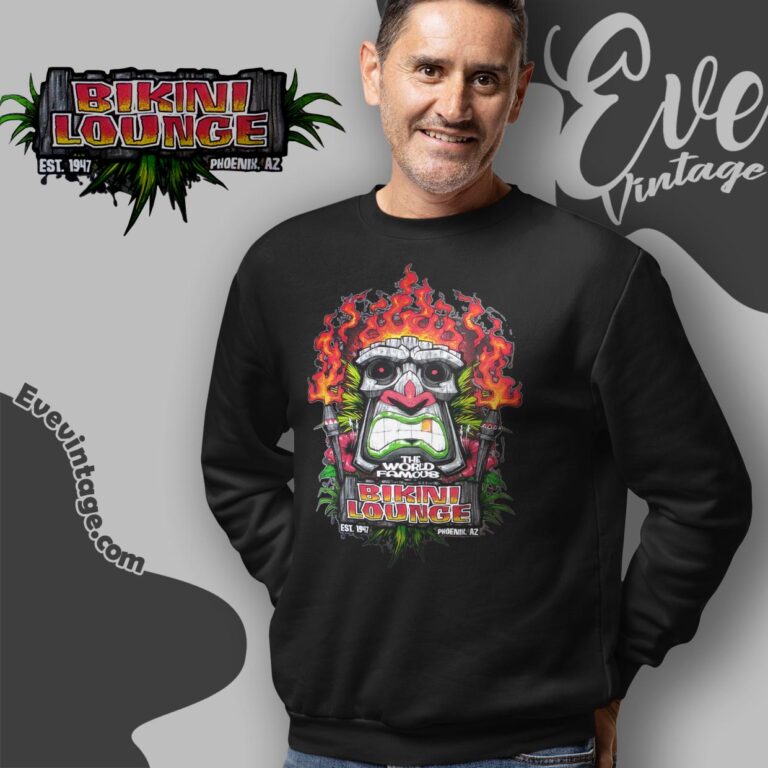Bikini Lounge Shirt Phoenix Dive Bar Arizona Sweatshirt Bikini Lounge Shirt Phoenix Dive Bar Arizona Sweatshirt