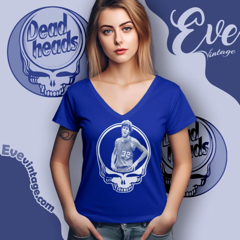 Bill Walton Grateful Dead Shirt V Neck TShirt Bill Walton Grateful Dead Shirt V Neck TShirt
