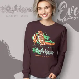 Billingsleys Outrigger Tiki Bar Long Sleeve Tee