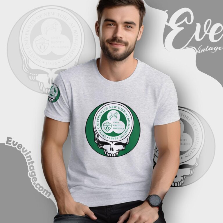 Binghamton University Steal Your Face Grateful Dead Shirt T shirt Binghamton University Steal Your Face Grateful Dead Shirt T shirt
