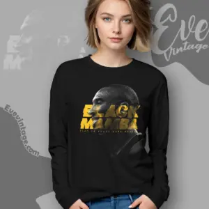 Black Mamba Kobe Bryant Rip Long Sleeve Tee