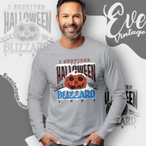 Blizzard 1991 Shirt I Survived The Halloween