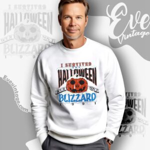 Blizzard 1991 Shirt I Survived The Halloween Sweatshirt