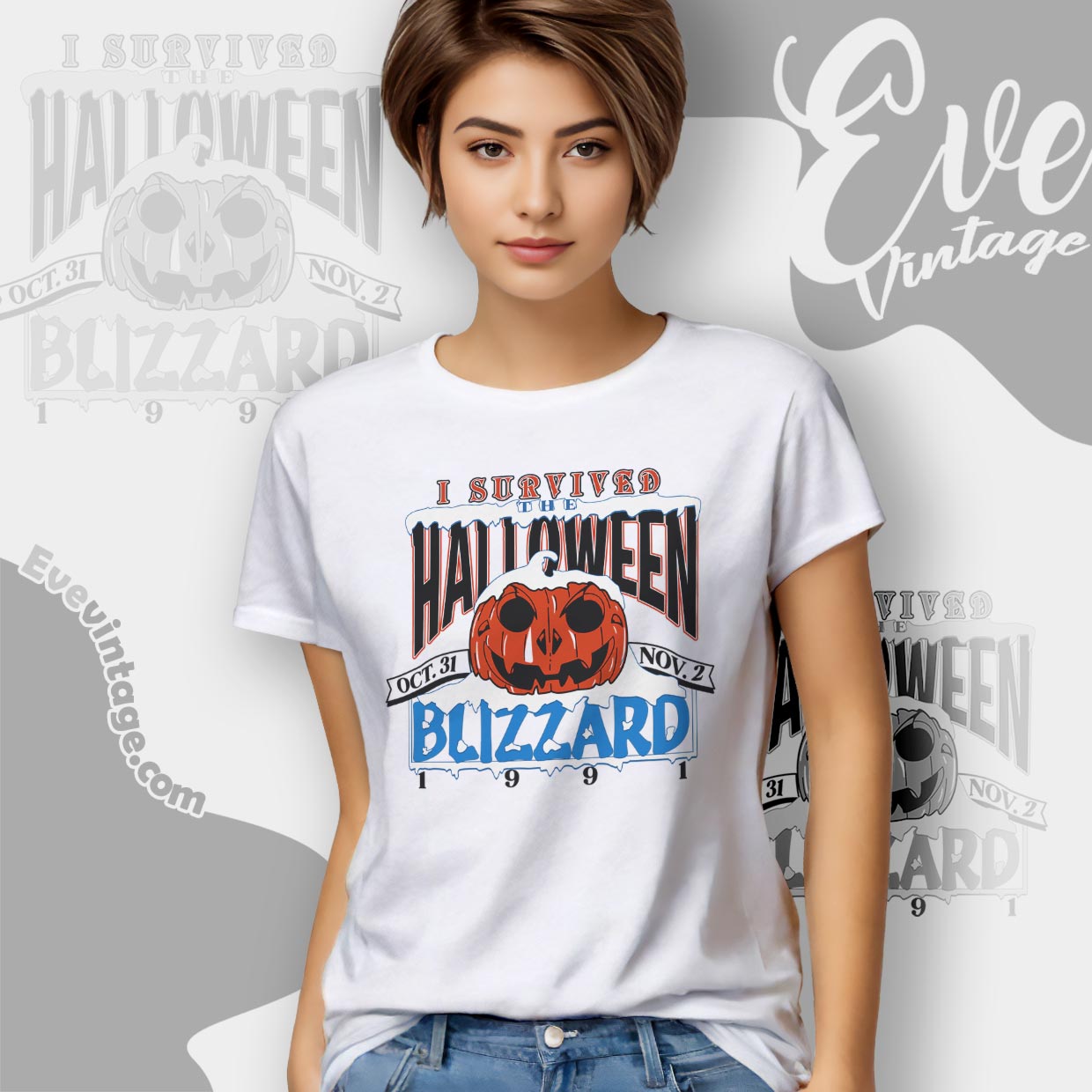 Blizzard 1991 Shirt I Survived The Halloween Blizzard 1991 Shirt I Survived The Halloween