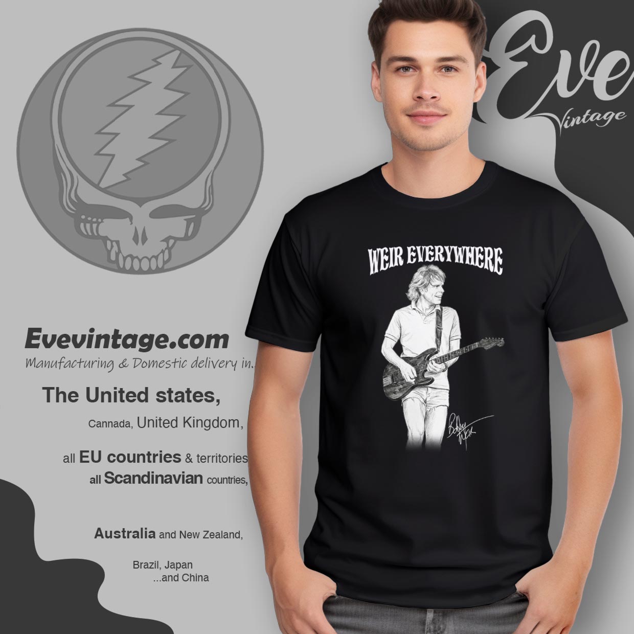 Bob Weir Grateful Dead Rock Music Shirt Bob Weir Grateful Dead Rock Music Shirt