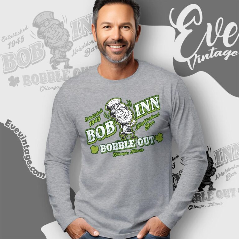 Bob inn Shirt Chicago Illinois Dive Bar Tee Long Sleeve Tee Bob inn Shirt Chicago Illinois Dive Bar Tee Long Sleeve Tee