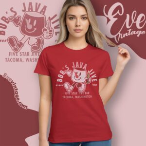 Bob’s Java Jive Bar Shirt – Tacoma WA Dive Bar Tee