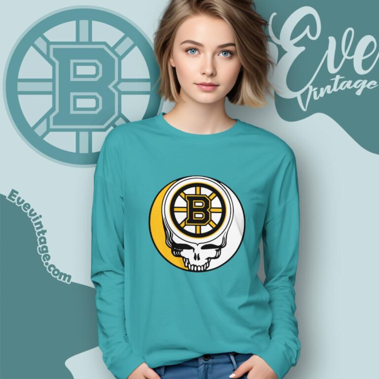Boston Bruins Steal Your Face Grateful Dead Shirt Long Sleeve Tee Boston Bruins Steal Your Face Grateful Dead Shirt Long Sleeve Tee