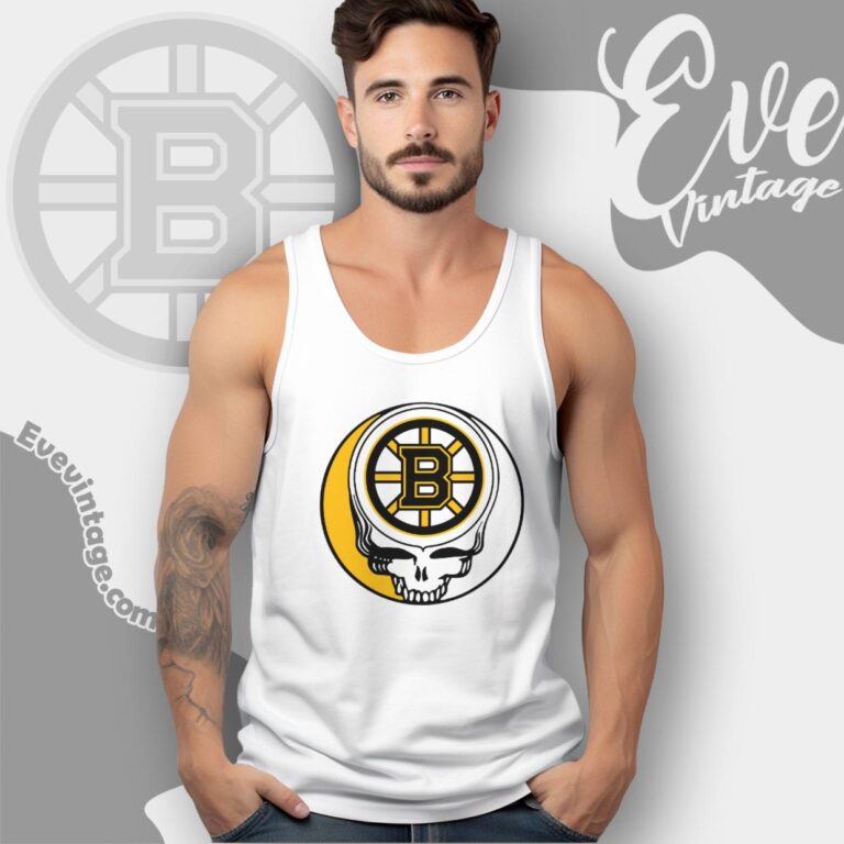 Boston Bruins Steal Your Face Grateful Dead Shirt Tank Top Racerback Boston Bruins Steal Your Face Grateful Dead Shirt Tank Top Racerback