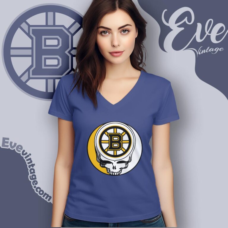 Boston Bruins Steal Your Face Grateful Dead Shirt V Neck TShirt Boston Bruins Steal Your Face Grateful Dead Shirt V Neck TShirt