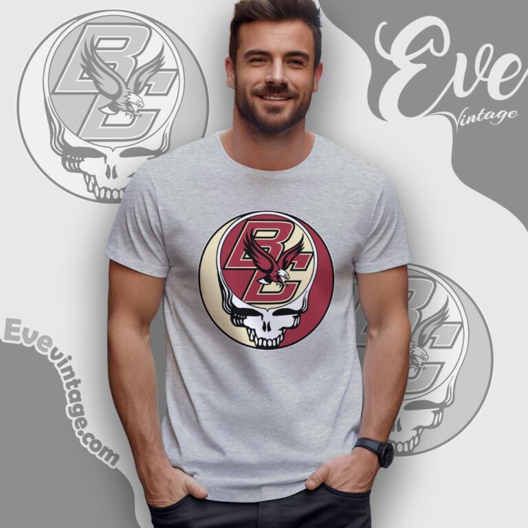 Boston College Eagles Steal Your Face Stealie Shirt T shirt Boston College Eagles Steal Your Face Stealie Shirt T shirt