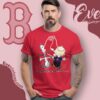 Boston Red Sox Charlie Brown Snoopy Happy Dancing Shirt