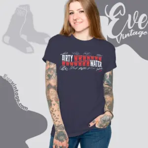 Boston Red Sox Dirty Wwwwwwwwwww Water Women T shirt