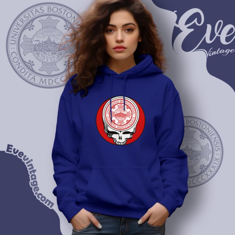 Boston University Steal Your Face Grateful Dead Shirt Hoodie Boston University Steal Your Face Grateful Dead Shirt Hoodie