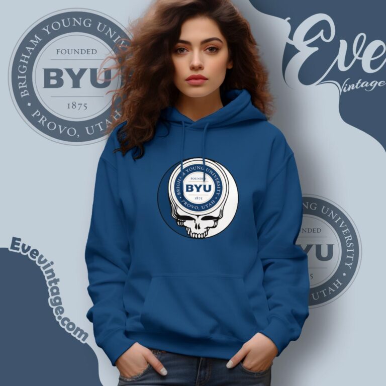 Brigham Young University Steal Your Face Grateful Dead Shirt Hoodie Brigham Young University Steal Your Face Grateful Dead Shirt Hoodie