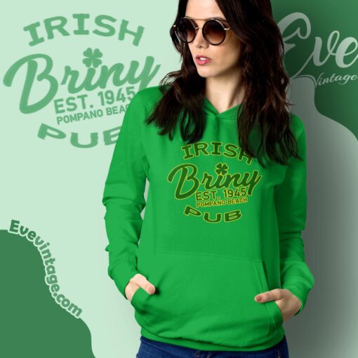 Briny Irish Pub Shirt – Pompano Beach Florida Dive Bar