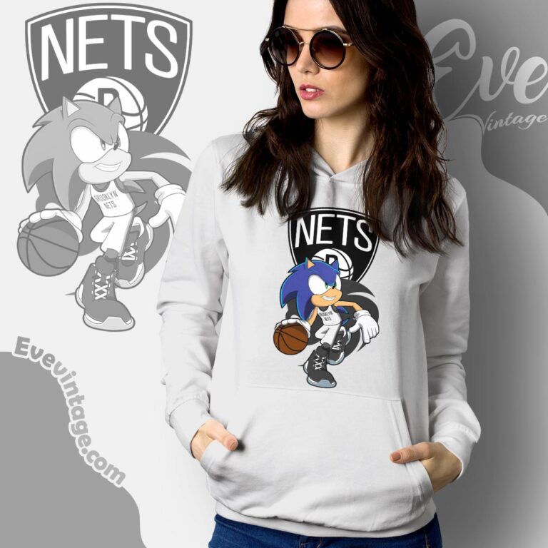 Brooklyn Nets Sonic The Hedgehog Shirt Hoodie Brooklyn Nets Sonic The Hedgehog Shirt Hoodie