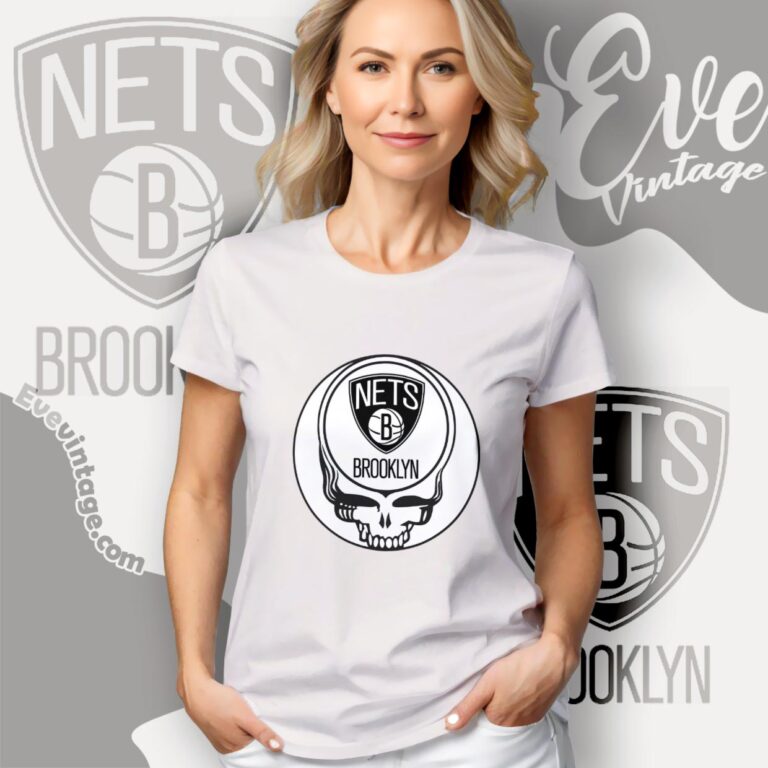 Brooklyn Nets Steal Your Face Grateful Deadshirt Women T Shirt Brooklyn Nets Steal Your Face Grateful Deadshirt Women T Shirt