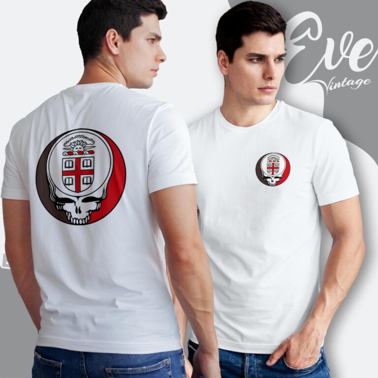 Brown University Steal Your Face Grateful Dead Shirt T Shirt Brown University Steal Your Face Grateful Dead Shirt T Shirt
