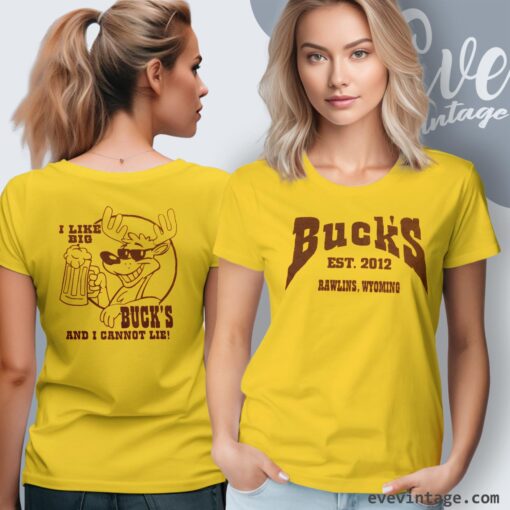 Buck’s Sports Bar and Grill Shirt – Rawlins WY Dive Bar Vibe