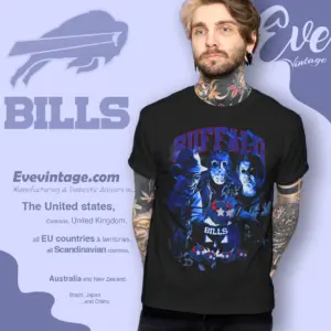Buffalo Bills Horror Halloween T shirt